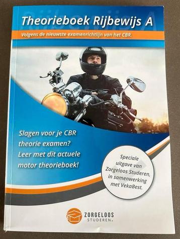 Motor Theorieboek Rijbewijs A 2024-2025 Zorgeloos Studeren beschikbaar voor biedingen