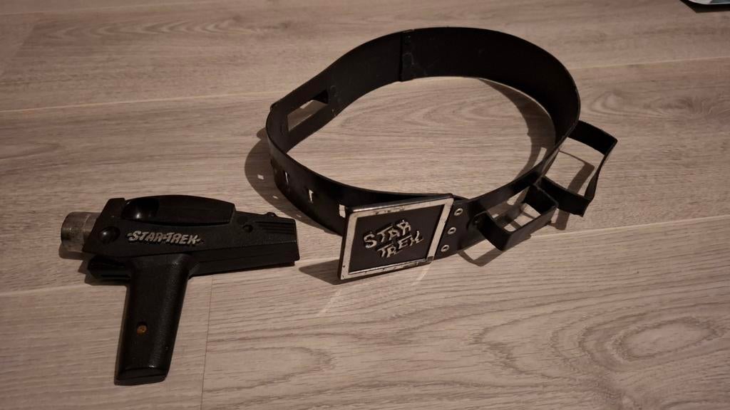 Vintage Star Trek Utility Belt 1976 Remco Toys, Ophalen of Verzenden, Gebruikt, Kostuum, Film of Tv