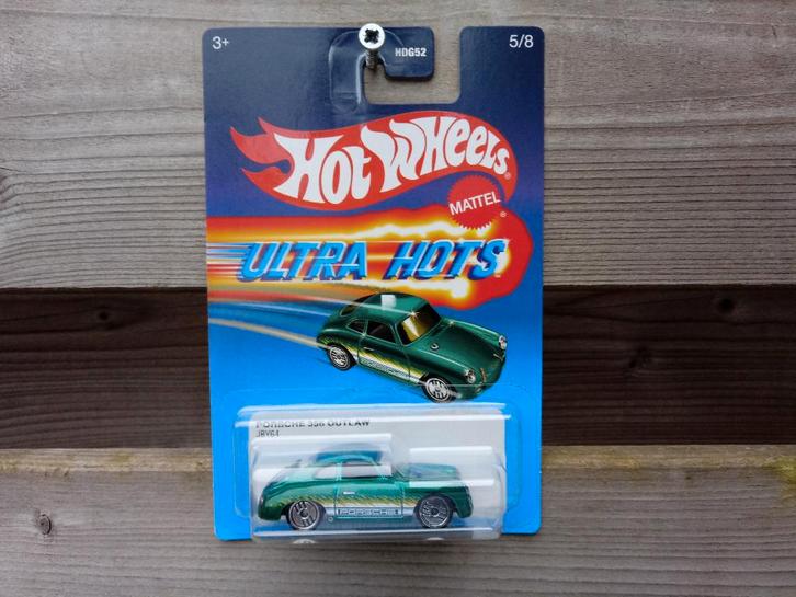 Porsche 356 Outlaw Hotwheels Ultra Hots, Hobby en Vrije tijd, Modelauto's | Overige schalen, Nieuw, Auto, Ophalen