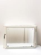 Vintage jaren 50 metalen medicijnkastje met spiegel, Huis en Inrichting, Badkamer | Badkamermeubels, Minder dan 50 cm, Ophalen of Verzenden