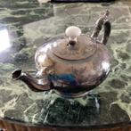 Antiek Engels theepotje   Tin, Antiek en Kunst, Ophalen of Verzenden