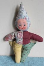 Vintage stoffen Harlekijn pop, Ophalen of Verzenden, Gebruikt, Pop