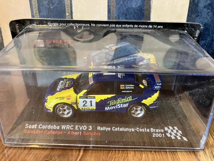 6981: Seat Cordoba WRC Evo 3 - S.Canalles/A.Sanchis - 2001, Hobby en Vrije tijd, Modelauto's | 1:43, Nieuw, Auto, Overige merken