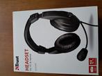 Trust Quasar - Headset, Audio, Tv en Foto, Koptelefoons, Ophalen of Verzenden, Nieuw, Op oor (supra aural), Overige merken