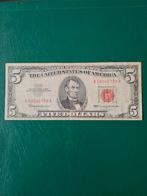 5 dollars USA 1963 jaar, Ophalen of Verzenden, Noord-Amerika, Los biljet