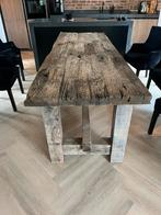 eettafel (eiken) historische bouwmaterialen. Frank Pouwer., Huis en Inrichting, Tafels | Eettafels, Ophalen, Gebruikt, Eikenhout