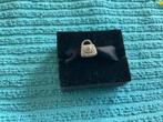 Originele Pandora Bedel  Tasje met rose steen, Sieraden, Tassen en Uiterlijk, Bedels, Verzenden, Pandora, Zo goed als nieuw, 1 bedel