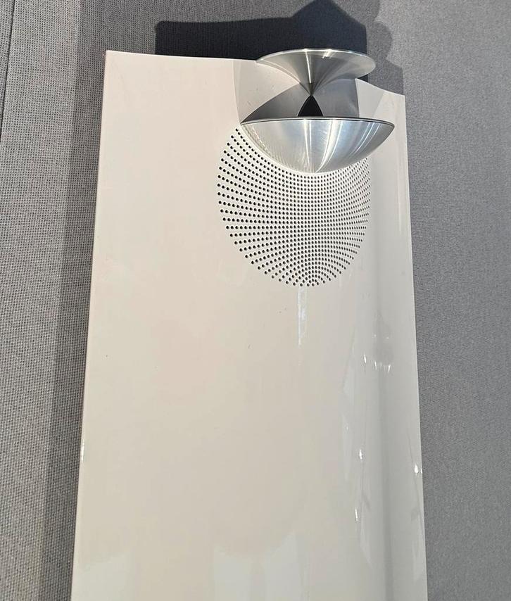 Bang & Olufsen BeoLab 12.3 wit, Audio, Tv en Foto, Luidsprekers, Zo goed als nieuw, Front, Rear of Stereo speakers, 120 watt of meer