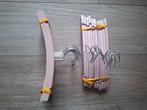 Houten baby kledinghangers oud roze, Ophalen, Gebruikt, Hema, Meisje