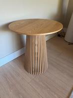 Bijzettafel Latera Naturel ø 45x50 cm tafel Kwantum, 45 tot 60 cm, Minder dan 55 cm, Rond, Ophalen of Verzenden