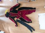 Zwarte piet pak rood zwart, Ophalen of Verzenden, Zo goed als nieuw