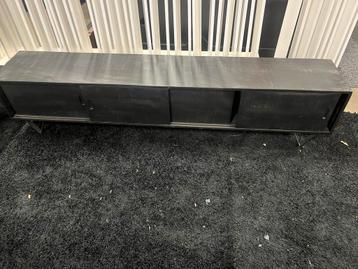 Zwart Mangohout TV Meubel - 200cm beschikbaar voor biedingen