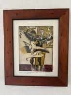 Cees Landsaat - Aquatint "Onder de Ginkgoboom", Ophalen of Verzenden