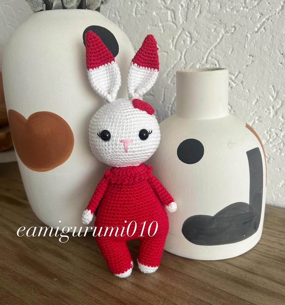 Gehaakt Konijntje - Handgemaakt Knuffeldier, Ophalen of Verzenden, Nieuw, Overige materialen, Dier