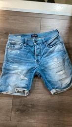 Jeans short heren Jack Jones S, Blauw, W32 (confectie 46) of kleiner, Ophalen of Verzenden, Zo goed als nieuw