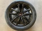 18” MINI JCW Grip Spoke 815 black F60 Countryman Continental, Auto-onderdelen, Banden en Velgen, Ophalen, Gebruikt, 18 inch, Banden en Velgen