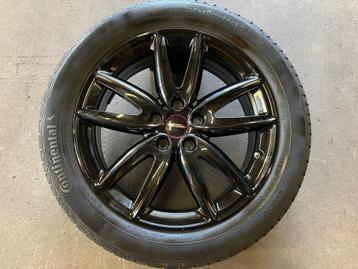 18” MINI JCW Grip Spoke 815 black F60 Countryman Continental beschikbaar voor biedingen