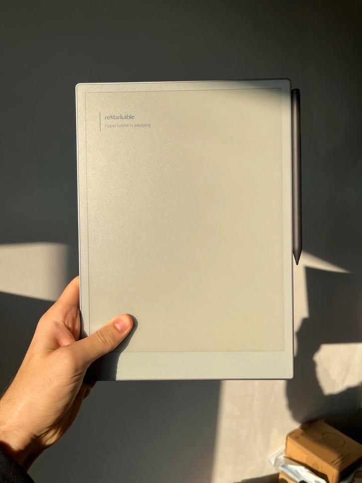 ReMarkable Paper Pro Tablet + Marker Plus + 2 Hoezen, Computers en Software, E-readers, Zo goed als nieuw, 10 inch of meer, 16 GB of meer