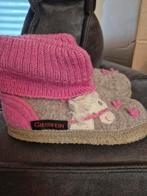 Giesswein slofjes sloffen wol paarden roze, Kinderen en Baby's, Ophalen of Verzenden, Meisje, Slofjes