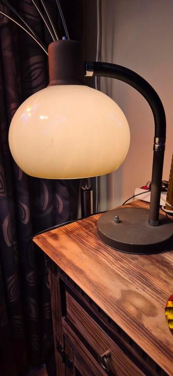 Vintage Herda Mushroom Bureaulamp Space Age beschikbaar voor biedingen
