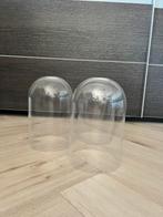 Glazen Lampenkap, stolp, Huis en Inrichting, Woonaccessoires | Stolpen, Ophalen of Verzenden, Gebruikt