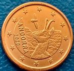 Andorra 1 Eurocent - 2020 UNC, Verzenden, Overige landen, 1 cent, Losse munt