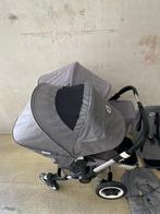 Bugaboo donkey 2-3 duo grijs, Verstelbare duwstang, Bugaboo, Ophalen of Verzenden, Zo goed als nieuw