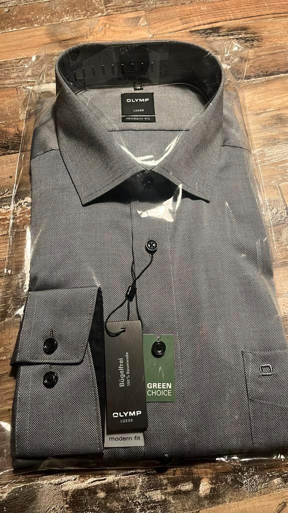 Heren blouse Xxl, Kleding | Heren, Overhemden, Zo goed als nieuw, Overige halswijdtes, Blauw, Ophalen of Verzenden