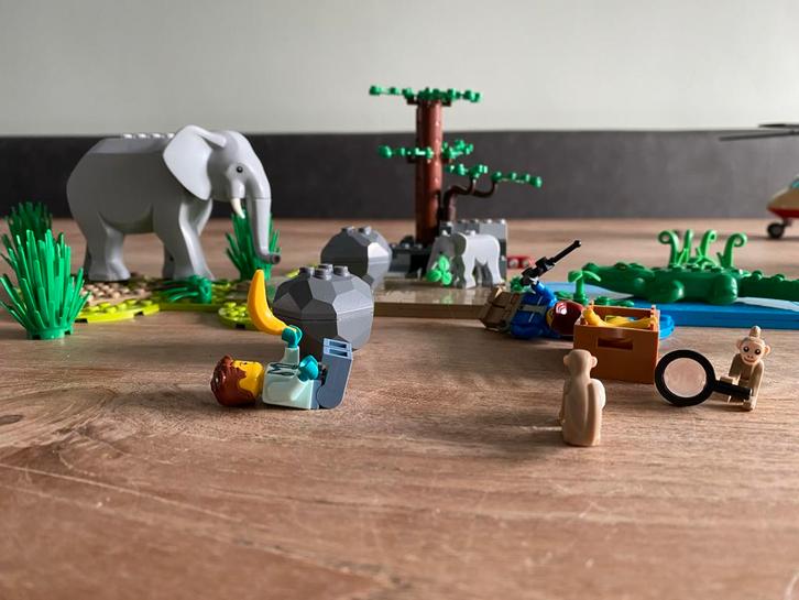 LEGO City Wilde Dieren Reddingsoperatie 60302, Kinderen en Baby's, Speelgoed | Duplo en Lego, Zo goed als nieuw, Lego, Complete set