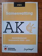 Samenvatting Examenstof Aardrijkskunde VWO, VWO, Ophalen of Verzenden, Nederlands, ExamenOverzicht
