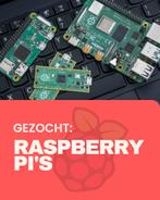 Gezocht: Rasberry Pi's en toebehoren, Ophalen of Verzenden, Zo goed als nieuw, Onbekend