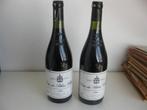 Twee ongeopende flessen Côtes du Rhône Villages. Uit 1998., Ophalen, Frankrijk, Nieuw, Rode wijn
