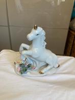 Miniatuur beeldje paard met eenhoorn, Verzamelen, Beelden en Beeldjes, Ophalen of Verzenden, Zo goed als nieuw, Dier