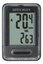 Fietscomputer Cateye Velo 9 CC-VL820 Zwart, Ophalen of Verzenden, Nieuw, Overige typen