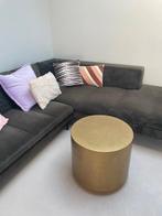 MOET NU WEG - House Doctor bijzettafel STEP messing, Minder dan 55 cm, Gebruikt, Metaal of Aluminium, Rond