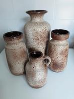 WEST GERMANY vazen, Huis en Inrichting, Woonaccessoires | Vazen, Ophalen, Zo goed als nieuw, Aardewerk of Porselein, Minder dan 50 cm