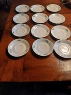 vintage porselein dessertborden- set van 12, Ophalen of Verzenden