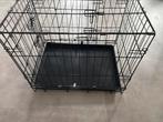 Opvouwbare hondenbench, Dieren en Toebehoren, Hondenhokken, Ophalen, Gebruikt, Minder dan 65 cm, Minder dan 75 cm