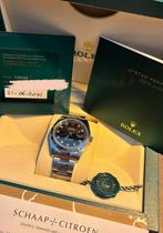 Rolex datejust 41mm diamant black dial zwart 2021 zgan., Ophalen of Verzenden, Zo goed als nieuw, Rolex