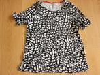 Shirt maat 48, Zwart, Maat 46/48 (XL) of groter, Ophalen of Verzenden, Korte mouw