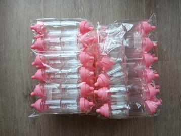 Baby flesjes geboortetraktaties of gender reveal uitverkoop! beschikbaar voor biedingen