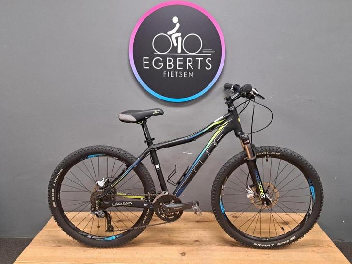 Cube Access 26 Dames Zwart blauw groen 2014, Fietsen en Brommers, Fietsen | Mountainbikes en ATB, Gebruikt, Overige merken
