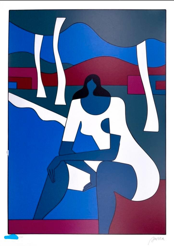 When the smoke clears -  Piet Parra, Antiek en Kunst, Kunst | Litho's en Zeefdrukken, Ophalen of Verzenden