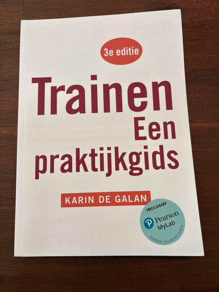 Trainen - Een praktijkgids (3e editie), Boeken, Studieboeken en Cursussen, Zo goed als nieuw, Niet van toepassing, Ophalen of Verzenden