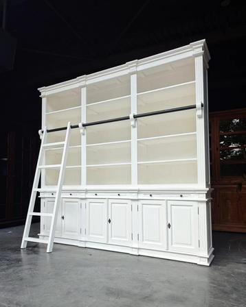Witte Boekenkast | Winkelkast | XXL Bibliotheekkast #2178 beschikbaar voor biedingen