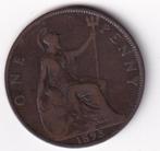 UK Penny 1895  met randtikje, Verzenden, Overige landen, Losse munt