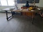 oude antieke kloostertafel blad uit 1 stuk lengte 2.70 m, Huis en Inrichting, Gebruikt, 200 cm of meer, Rechthoekig, 50 tot 100 cm
