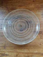 Iittala "KASTEHELMI" bord 24,8 cm - Oiva Toikka - Finland, Ophalen of Verzenden, Glas, Bord(en)
