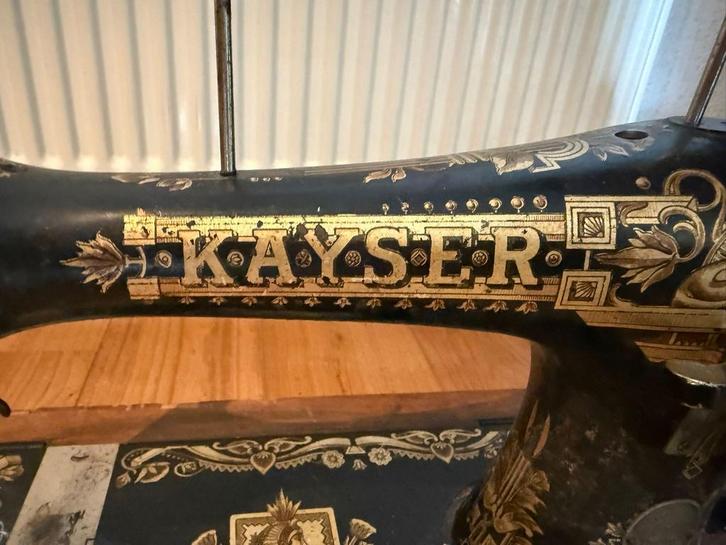 Antieke Kayser Naaimachine, Antiek en Kunst, Antiek | Naaimachines, Ophalen of Verzenden