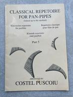 Klassiek Repertoire Panfluit Deel 5, Muziek en Instrumenten, Bladmuziek, Gebruikt, Klassiek, Artiest of Componist, Overige instrumenten
